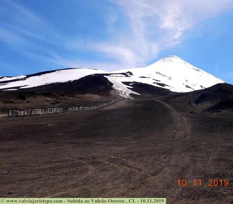Chile . Vulcão Osorno.