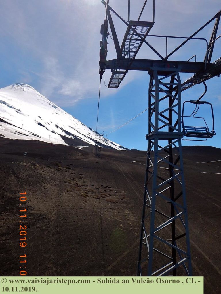 Teleférico Vulcão Osorno.