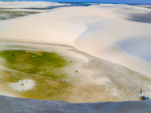 Duna do Funil,, em Tatajuba, Camocim.