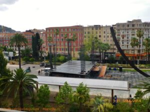 Vista do quarto para o Jardim Alberto I.