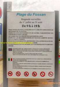 As regras de conduta para os banhistas incluem o respeito ao próximo, não deixar lixo, não pescar, não acampar, não aos animais, ao cigarro...