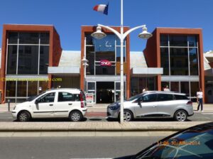 Estação ferroviária de Saint Raphael.