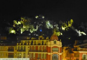 Vieille Nice e Morro do Castelo.