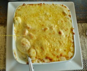 E ainda um Camarão Gratinado ao Molho Provençal que deixaria Netuno com água na boca.