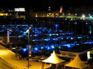 Vieux Port à noite.