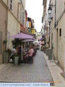 Restaurante em Cassis.