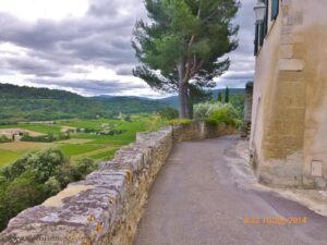 Paisagem de Ménerbes.