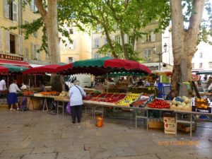 Aix-en-Provence - feira.