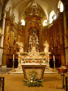 Altar da Igreja de Nossa Senhora dos Anjos.