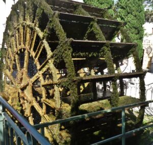 Rodas d'água: uma constante na Provence.