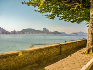 Pão de Açúcar visto do Forte Copacabana.