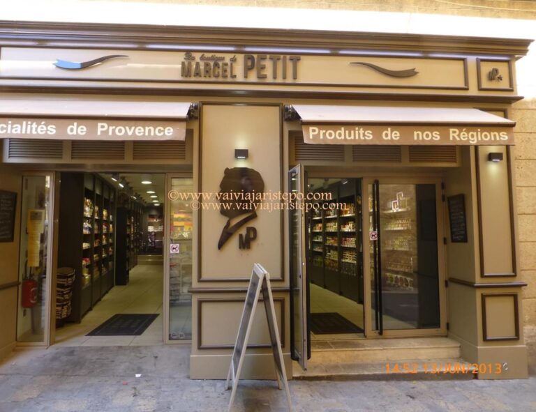 Loja Marcel Petit em Aix-en-Provence.