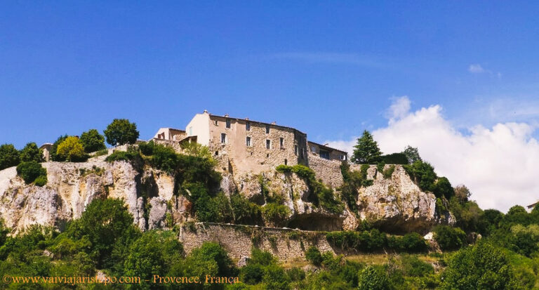 Vista da chegada em Sault.