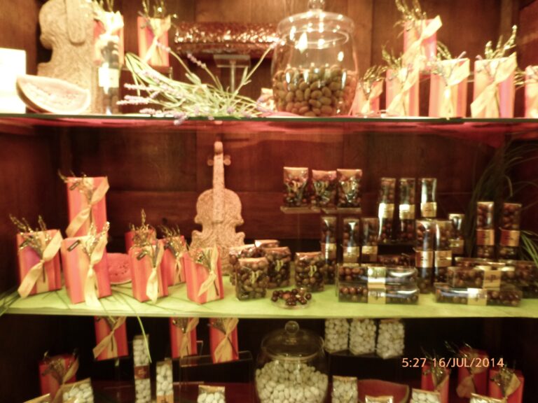 Foto das embalagens dos chocolates.