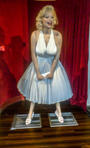 Marilyn Monroe está diferente.