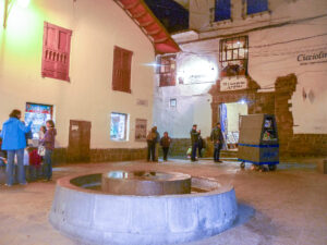 Outro aspecto do pátio onde está o Cicciolina.