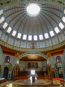 As festividades em homenagem à santa acontecem, anualmente, no último domingo de maio