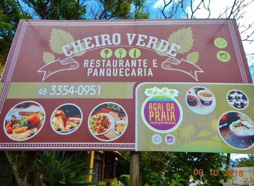 BRASIL . SANTA CATARINA . IMBITUBA – Cheiro Verde, Restaurante e Panquecaria.