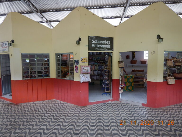 Loja de sabonetes artesanais.